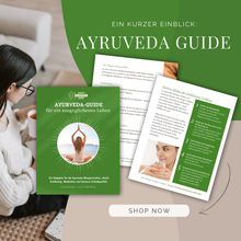 Laden Sie das Bild in den Galerie-Viewer, E-Book: Ayurveda Guide für ein ausgeglichenes Leben
