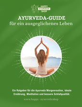 Laden Sie das Bild in den Galerie-Viewer, E-Book: Ayurveda Guide für ein ausgeglichenes Leben