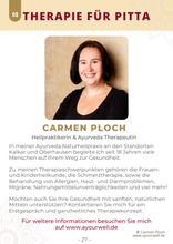 Laden Sie das Bild in den Galerie-Viewer, E-Book: Sommerzeit ist Pittazeit! Ayurveda für Haut, Verdauung und Psyche