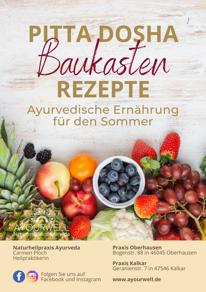 E-Book: Baukasten Rezepte - Ernährung für den Sommer!